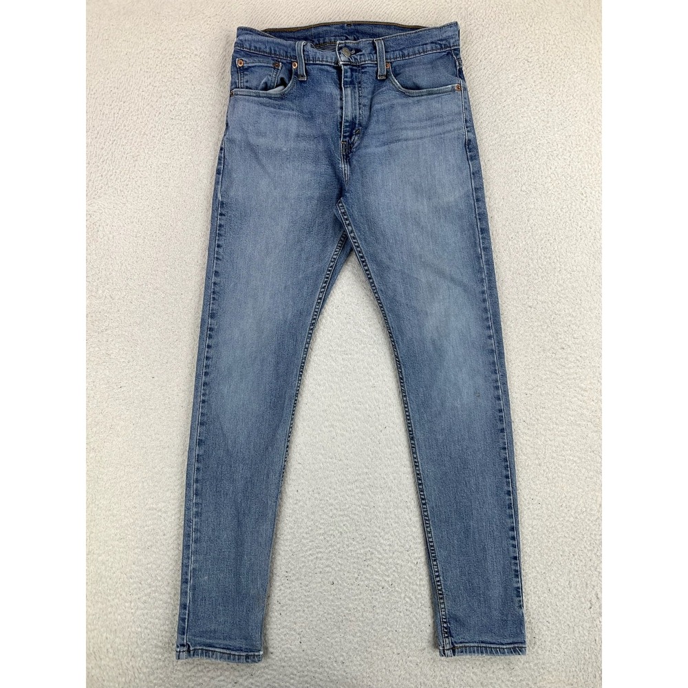 Levis 512 Jeans Mens 30x32 Blue Slim Tapered Stretch Denim Light Wash Pants